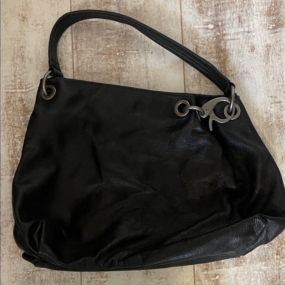 Vera Wang Classic Black Shoulder Bag